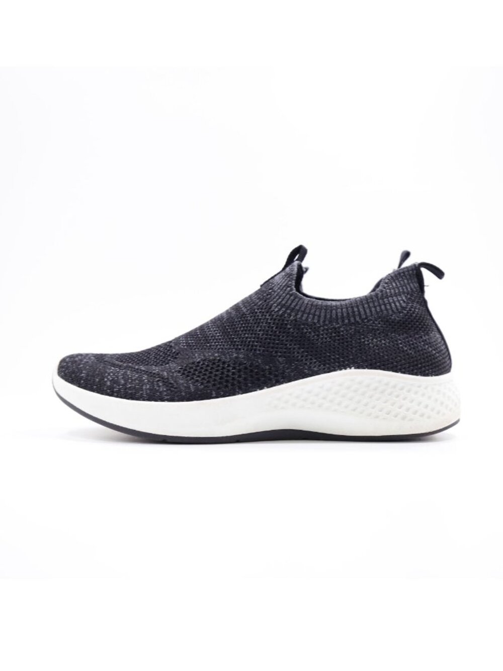 Tommy Bahama Flint Black Knit Lightweight Slip On Sneakers - Women's 7
